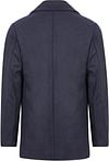 Armor-Lux Cap Sizun Coat Wool Navy Product / Achterkant