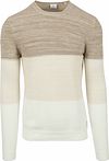Blue Industry Pullover Stripes Beige KBIS24-M11-TAUPE order online | Suitable