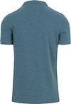 Superdry Classic Polo Shirt Melange Blue Product / Achterkant