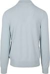 BOSS Ebrando-P Halfzip Pullover Hellblau Product / Achterkant