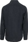 BOSS Relegant Shirt Linen Navy Product / Achterkant