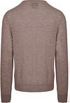 King Essentials The John Pullover Merino Bruin Product / Achterkant