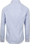 Desoto Chemise Kent Mélangé Sans Repassage Bleu Clair Product / Achterkant