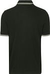 Fred Perry Polo Twin Tipped M3600 Donkergroen Product / Achterkant