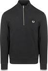 Fred Perry Half Zip Trui Zwart M3574-102 kopen | Suitable