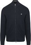 Gant Strickjacke Textur Marine 8030263-433 kaufen | Suitable