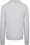 King Essentials The John Pullover Merino Lichtgrijs Product / Achterkant
