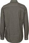 NZA Overhemd James Twill Gravel Groen Product / Achterkant