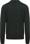 King Essentials The John Pullover Merino Donkergroen Product / Achterkant