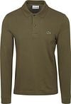 Lacoste Poloshirt Lange mouwen Donkergroen kopen | Suitable