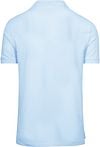 King Essentials The Rene Poloshirt Lichtblauw Product / Achterkant