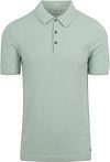 No Excess Knitted Polo Shirt Structure Green 23210244-058 order online | Suitable