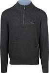 NZA Half Zip Sweater Christopher Melange Navy 24HN414-1668 order online | Suitable