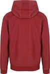 NZA Hoodie Diamond Logo Interlock Melange Cherry Red Product / Achterkant