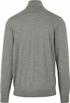 Profuomo Pull Turtleneck Merino Vert Product / Achterkant