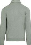 Profuomo Longsleeve Poloshirt Luxury Basic Groen Product / Achterkant