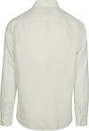 Scotch and Soda Linnen Overhemd Wit Product / Achterkant