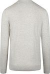 Scotch and Soda Pull-over Blanc Melange  Product / Achterkant