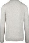 Scotch and Soda Pullover Bone White Melange Product / Achterkant