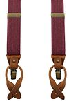 Sir Redman Luxury Suspenders Essential Bordeaux SR269 order online | Suitable