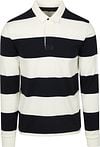 Steppin' Out Rugby Polo Streep Navy Wit PU-RUGSTR-STEP-01 navy kopen | Suitable