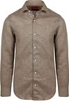 Suitable Chemise Lin Taupe SH-LIN-CLAS-25.03 Beige commander en ligne | Suitable