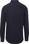Suitable Knitted Pique Hemd Dunkelblau Product / Achterkant
