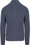 Suitable Pull Demi-Zip Mix Laine Bleu Foncé Product