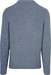 Suitable Pullover Boiled Wool Blue Product / Achterkant