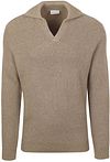 Suitable Pullover Riva Knit Taupe order online | PU-COWO-RIVA-FCD Taupe 36714 | Suitable Lithuania