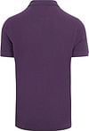 King Essentials The Rene Poloshirt Lila Product / Achterkant