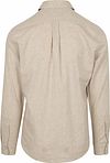 Barbour Shirt Laggon Nelson Tailored Stone Beige Product / Achterkant