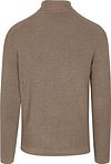 Blue Industry Pull Col Roulé Beige Mélanger Product / Achterkant