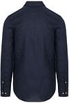 Suitable Overhemd Linnen Navy Product / Achterkant
