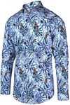 Blue Industry Hemd Tropisch Blau Product