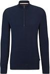 BOSS Ebrando-P Half Zip Sweater Navy 50505997-404 order online | Suitable