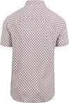 Desoto Short Sleeve Shirt Print White Product / Achterkant