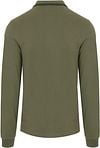 Fred Perry Longsleeve Polo Groen W49 Product / Achterkant