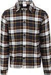 KnowledgeCotton Apparel Overshirt Dark Blue Checkered 1190033-7021 blue check order online | Suitable