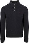 NZA Pull Mocker Adan Conor Melange Icon Navy 25HN475-2608 commander en ligne | Suitable