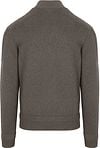 NZA Pullover Mocker Conor Melange Army Grey Product / Achterkant