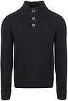 NZA Pullover Mocker Conor Melange Icon Navy 25HN475-2608 order online | Suitable