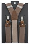 Sir Redman Luxury Suspenders Essential MacMillan Brown Verpakking