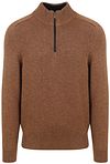 State Of Art Half Zip Pullover Melange Camel Brown 13124021-8400 order online | Suitable