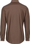 Suitable Herringbone Hemd Taupe