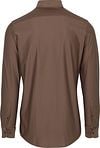 Suitable Herringbone Overhemd Taupe