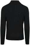 Suitable Merino Half Zip Sweater Black Product / Achterkant