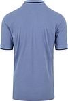 Suitable Respect Polo Shirt Tip Ferry Blue Product / Achterkant