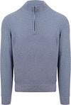 Suitable Structure Half Zip Pullover Blue order online | PU-PI-HZ-IN-STBL-2402 | Suitable Greece