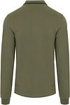 Polo à manches longues Fred Perry Vert W49 Product / Achterkant